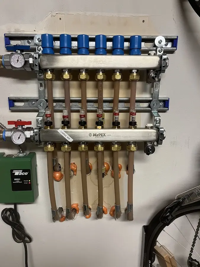 Plumber performing Leak Detection at a residential property in Mountain House